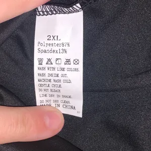Woman’s 2XL Black High-Waisted Leggings Side Pockets thumbnail 7