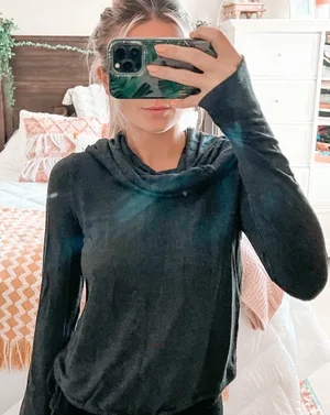 Charcoal Gray Coal Neck Longsleeve thumbnail 2