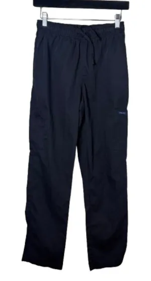 Dagacci Straight Wide Leg Black Scrubs Pants Size Small thumbnail 1