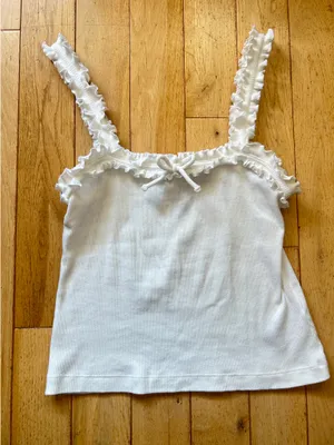 Maeve Anthropologie Tank Top White thumbnail 2