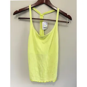 Free People FP Movement Sour Citrus Madeline Racerback Ribbed Tank Sz XS/S NWT thumbnail 3