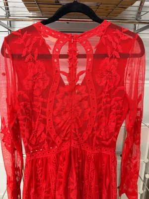 Altar'd State Red Dress thumbnail 7