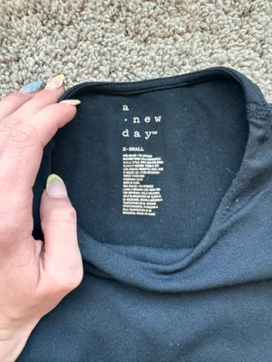 A New Day Black Bodysuit Long Sleeve thumbnail 2