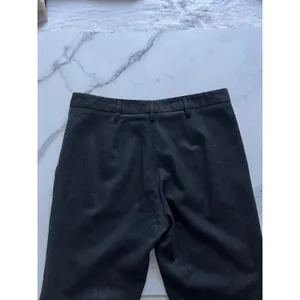 Prada Charcoal grey Wool Pants Italy Size 4 Minimalist quiet luxury trousers thumbnail 7