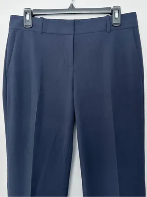Ann Taylor Navy Straight Leg Dress Pants Women’s Size 4 Stretch Career Office thumbnail 3