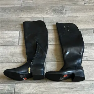 Tommy Hilfiger Black Over the Knee Boots Sleek Design thumbnail 4