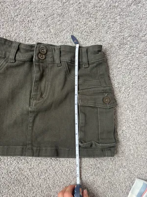 Cargo Skirt Green thumbnail 4