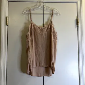 Who what wear Y2K lace cami top size XL light pink thumbnail 5