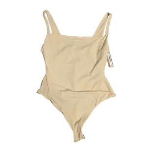 SKIMS Fits Everybody Square Neck Bodysuit in‎ Sand Size: M thumbnail 2