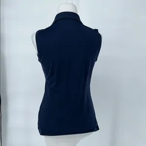 Nike Golf Tour Performance Polo in Navy Blues Sleeveless Shirt size Small thumbnail 7