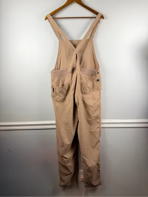 Flylow LIFE BIB overalls size medium in chai thumbnail 8