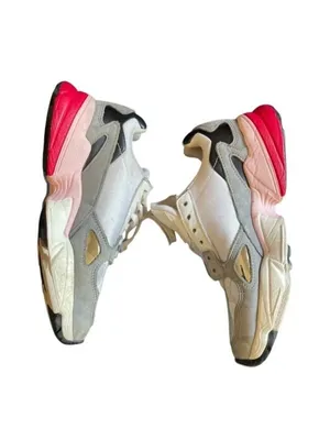 Adidas Originals Falcon White Grey Pink Chunky Sneakers CG6214 Women's Size 5 thumbnail 15