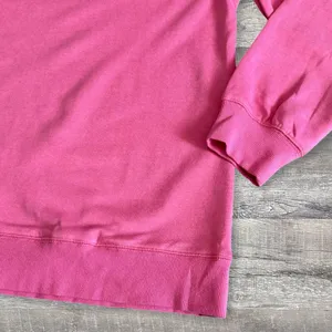 Boutique COFFEE Letter Embossed Sweatshirt NEW Womens L Pink Crewneck Pullover thumbnail 7