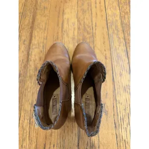 Pikolinos Boots Womens Size 8.5 Brown Leather Chelsea Ankle Block Heel Booties thumbnail 5