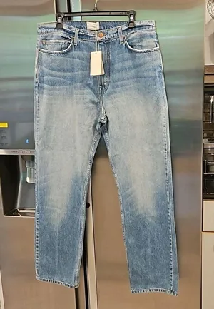 💕DOEN💕 Shep Jean ~ Laval Wash Blue 33 NWT thumbnail 1