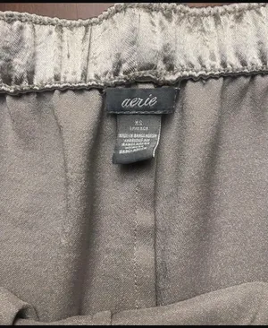 Aerie ladies pajama shorts are a size XS. thumbnail 3