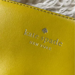 Kate Spade Emilia Large Tote Yellow chartreuse carryall travel tote leather thumbnail 10
