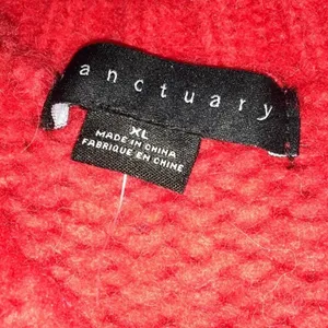 Sanctuary Party Stripe Sweater Top Red Black NWT v6x thumbnail 7