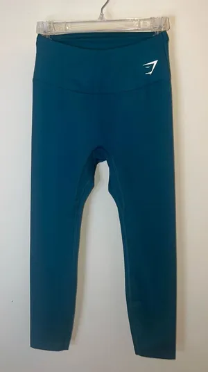 Gymshark Teal High Rise Leggings‎ Medium Women’s thumbnail 1