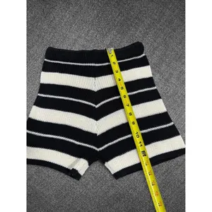 Shein Black And White Striped Knit Two Piece Set Size Small thumbnail 7