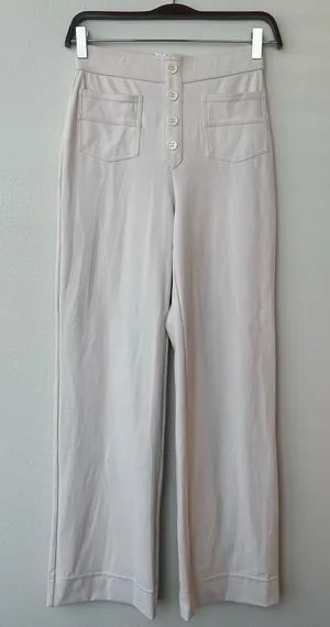 Halara NWT DayStretch High Waisted Pockets Straight Leg Casual Pants Women’s XS 125 thumbnail 1