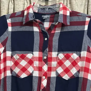 Aerie Flannel Long Sleeve Plaid Pajama Romper thumbnail 2