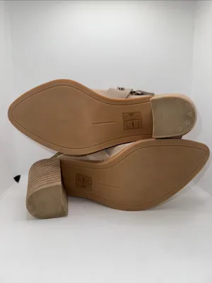Dolce Vita Rango Heeled Mules Tan Suede Women’s 6 thumbnail 8