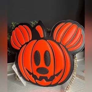 Skinnydip London Mickey Mouse Pumpkin Halloween Crossbody Bag NWT thumbnail 3
