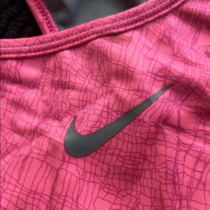 Nike Women's Pro Classic Vibrant Pink Sports Bra thumbnail 3