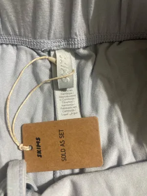 SKIMS Zen Blue Pajama Set thumbnail 8