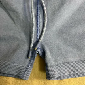 💙 Aerie OFFLINE Real Me High-Waisted Biker Shorts Mesh Panels Blue M Athletic thumbnail 2