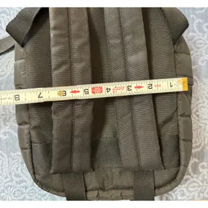 Reebok Poppy Quilted Mini Backpack Black Puffer Daypack Bag Pink Logo thumbnail 5