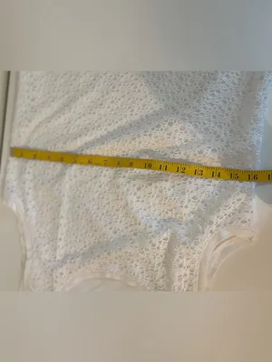 LOFT Petite White Lace Overlay Sleeveless Tank thumbnail 5