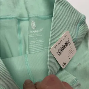 NWT free people free throw‎ shorts size small women’s mint green thumbnail 7