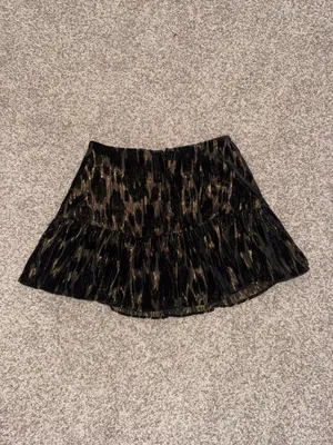 DO+BE Black and gold mini skirt thumbnail 2