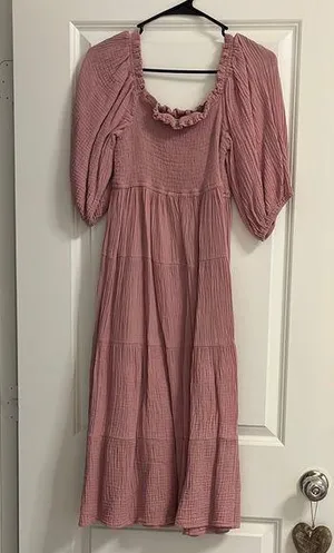 Amazon Elegant Pink Women's Dress thumbnail 1