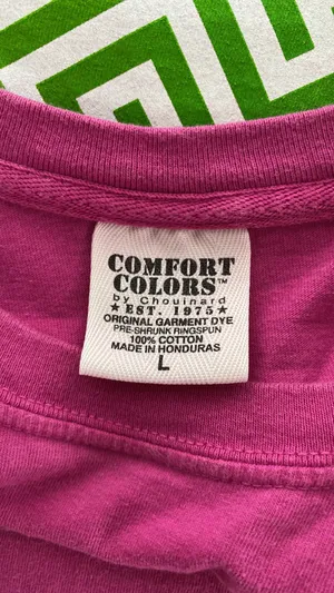 Girlie girl original s T-shirt short sleeve Georgia w/state design on back Sz LAR thumbnail 7