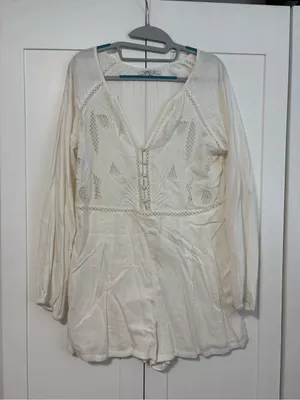 O’Neill Ryana Embroidered Long Sleeve Romper thumbnail 5