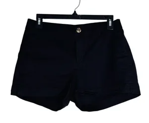 Old Navy Womens Black Everyday Shorts Size 2‎ Cotton Spandex Blend thumbnail 1