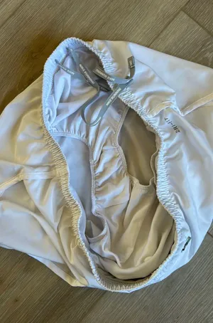 White  Running Shorts thumbnail 3