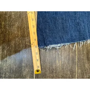 Forever 21 Blue Denim Flare Leg Jeans Daisies-High Rise‎ Size 29 60's thumbnail 15