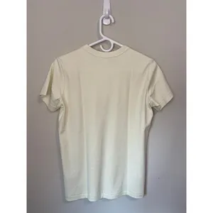 UNIQLO Women’s 100% Cotton Crew Neck T-Shirt Cream Size Medium NWT thumbnail 3