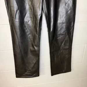 Abercrombie & Fitch The 90s Straight Ultra High Rise Leather Crossover 32/14 S thumbnail 5