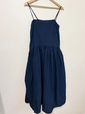 ASOS Denim Midi Dress Size 6 Fall winter thumbnail 2