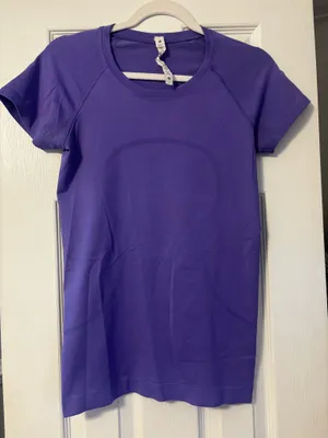 Lululemon Swiftly Short Sleeve purple 6 thumbnail 1