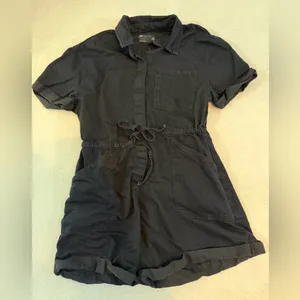 ASOS Black Short Sleeve Jumpsuit thumbnail 2