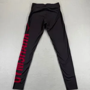 Gymshark Womens Small Gray Sheer Pink Graphic Logo Athletic‎ Yoga Leggings Pants thumbnail 9