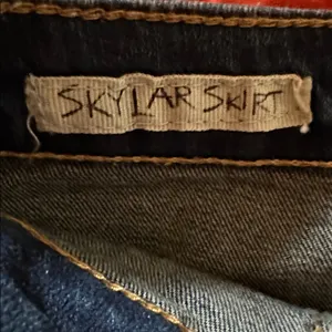 Hot Kiss Skyler Button Down Denim Skirt, & “Let’s Go Girls” Cowgirl Tee Bundle thumbnail 11