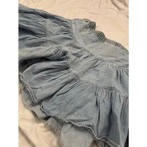 Vintage Blue Vintage Village Blues Light Wash Tiered Denim Skirt | Best Fits Medium/Large thumbnail 6