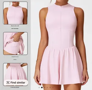 athletic dress Pink thumbnail 2